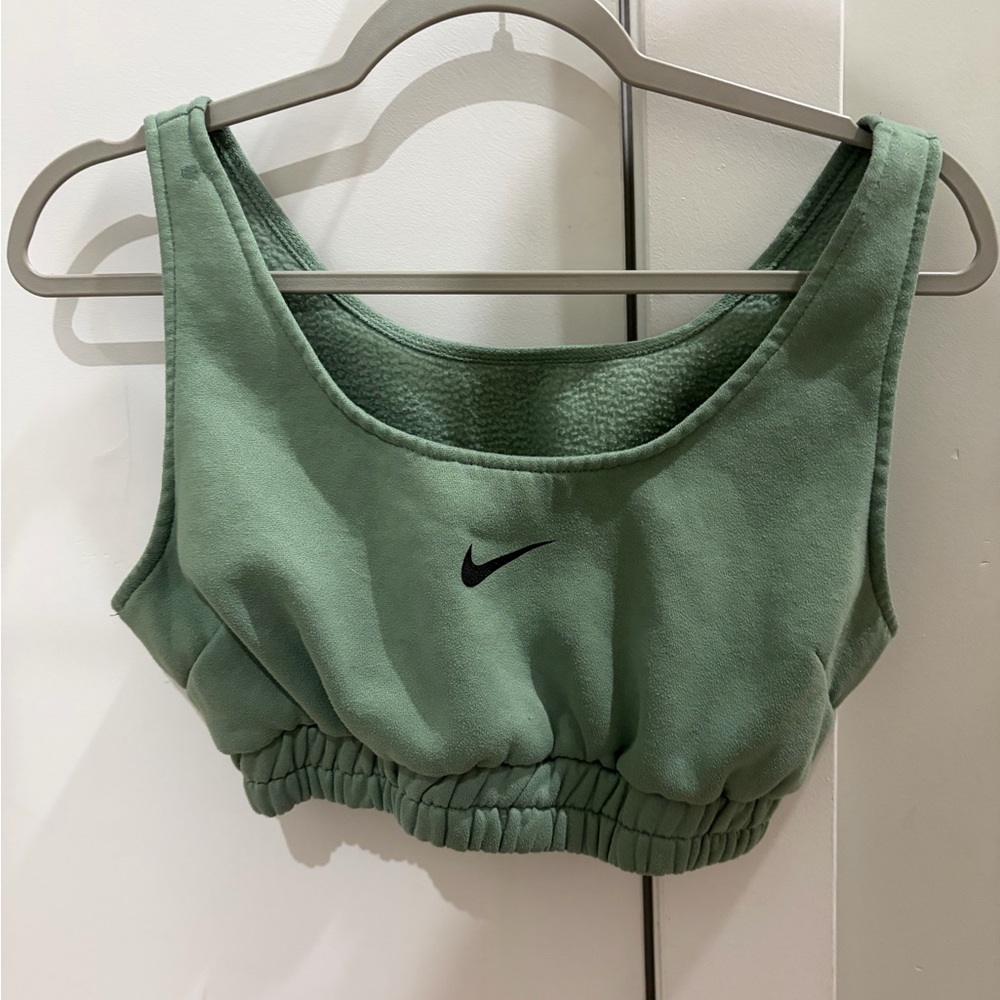 Nike Fleece Sports Bra / Crop Top